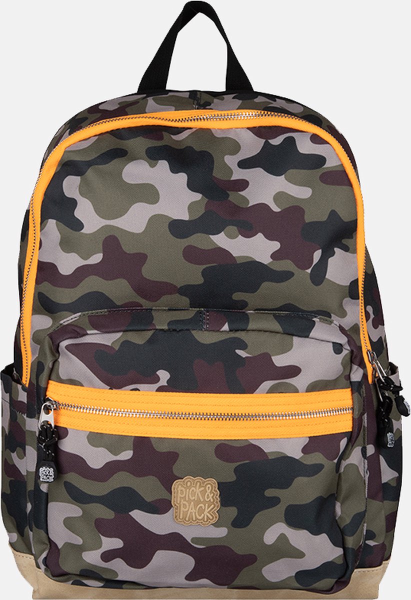 Pick & Pack Camo Backpack M camo green
