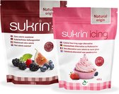 Sukrin - Combideal Sukrin:1 & Sukrin Icing - Convient aux diabétiques - Mode de vie sain - Convient à un régime pauvre en glucides
