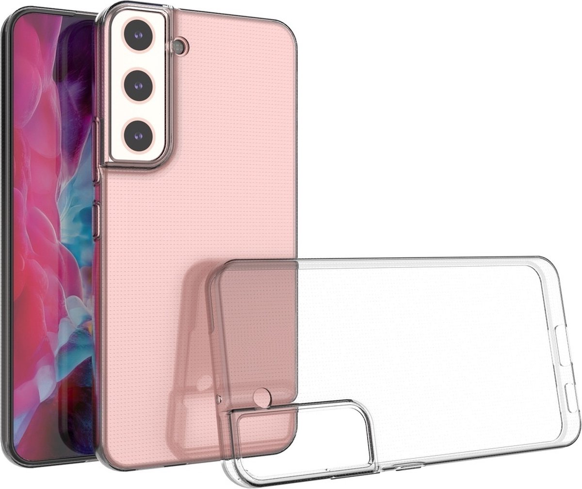 Ultra Clear Samsung S22+ hoesje - TPU Cover 0.5mm