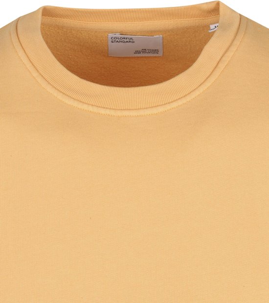 Colorful Standard Sweater Organic Licht Oranje Heren Maat XL Regular fit bol