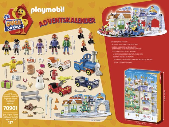 Ce calendrier de l'avent Playmobil à 19,99 euros chez  tombe