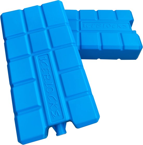 DULA Koelelementen - blauw - 10 stuks - 750 gram - 20x10,5x4cm van DULA — afbeelding 5
