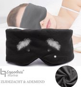 Masque de sommeil – Masque pour les yeux – Bouchons d'oreilles de sommeil – 3D – 100% occultation – Mousse à mémoire de forme – Sommeil – Masque – Cadeau – Zwart