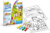 Crayola - Color Wonder - Hobbypakket - Vrienden Van De Boerderij - Kleurboek Voor Kinderen
