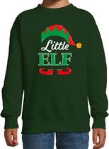 Little elf Kerstsweater - groen - kinderen - Kersttruien / Kerst outfit 110/116
