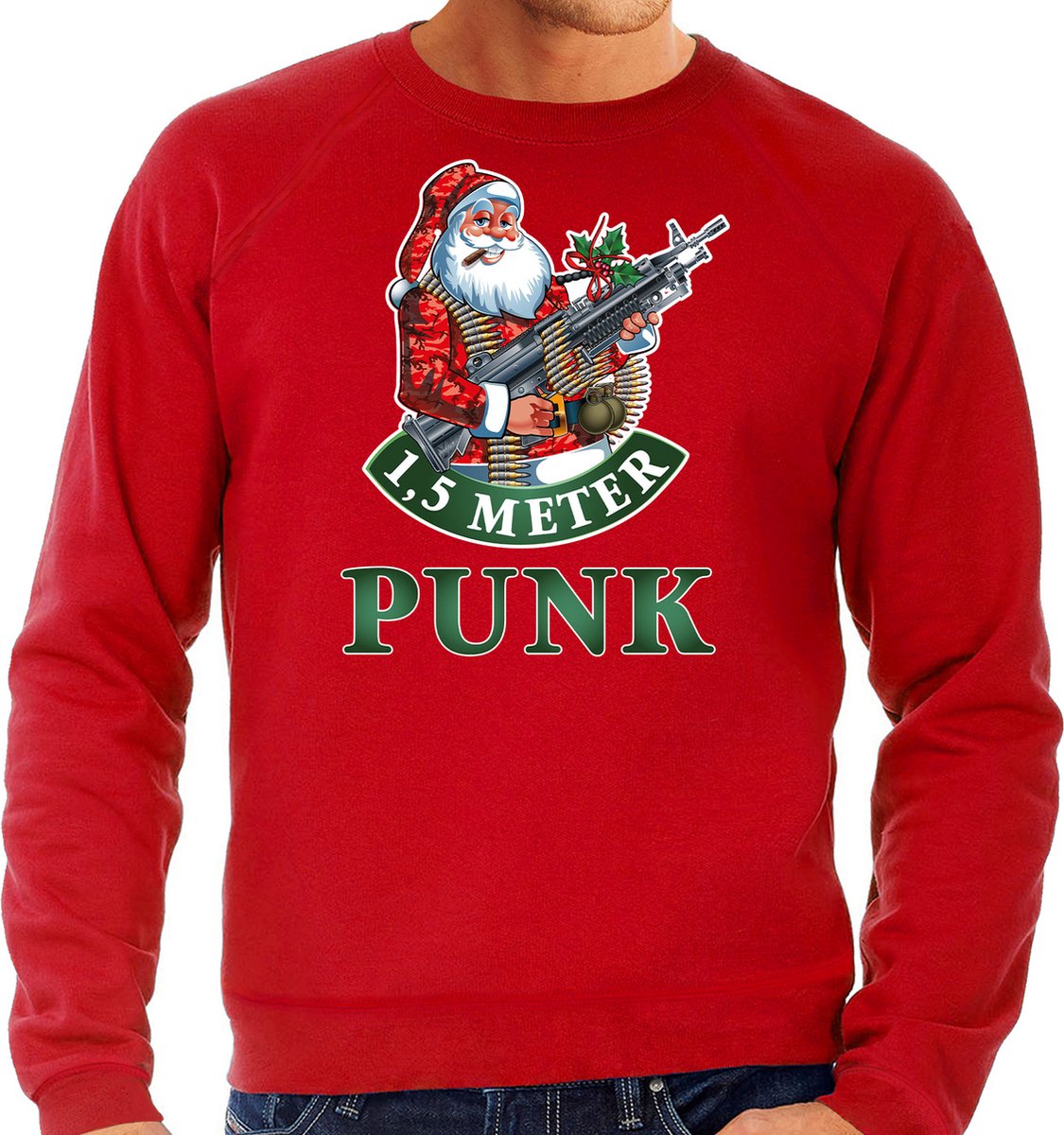 Heren 2026 kerstshirt kersthemd kerstoutfit kerstkleding