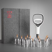 Hwa - Cupping cups met pomp - de luxe set - 20 items