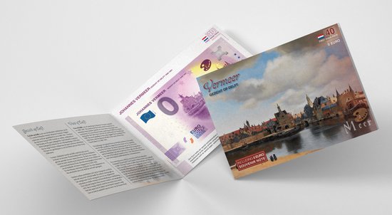 Afbeelding van het spel 0 Euro biljet 2021 - Vermeer Gezicht op Delft LIMITED EDITION