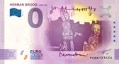 0 Euro biljet 2021 - Herman Brood Cold Jive LIMITED EDITION