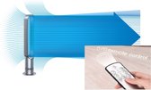 Ventilator staand, bladeless - zonder bladen, Koelen & Verwarmen met Hepa & Plasma (wit/zilver), FAN