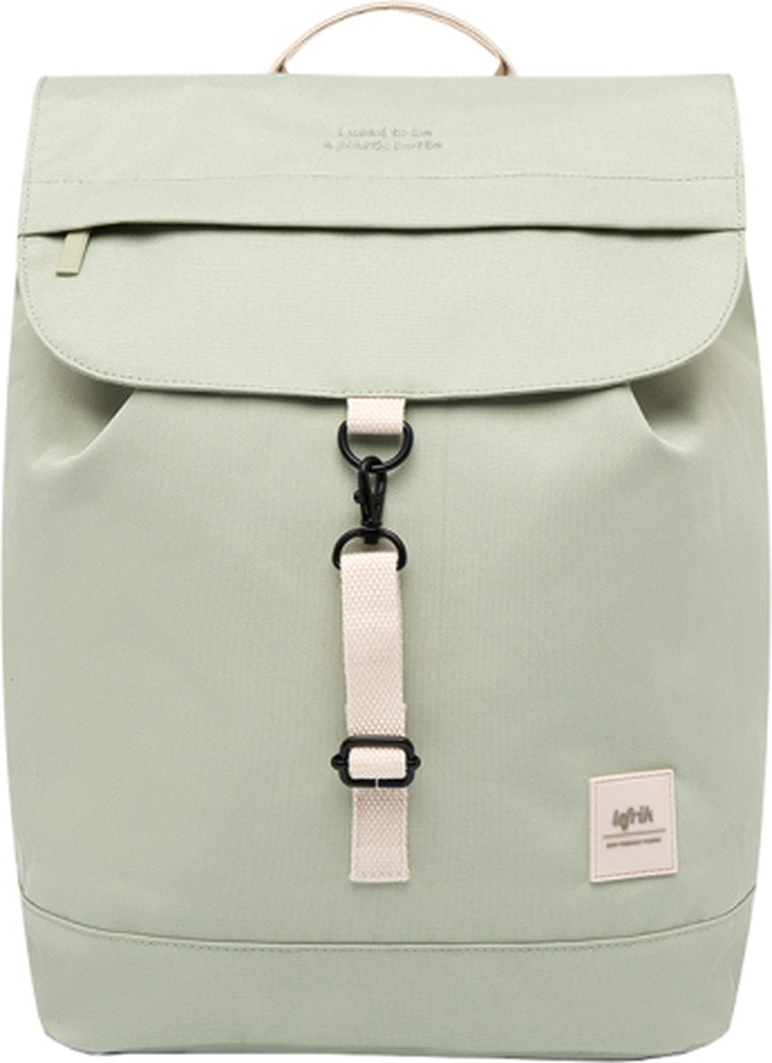 Lefrik Rugzak / Rugtas / Laptoptas / Schooltas - Scout Metal - 13 inch - 19 Liter - Groen