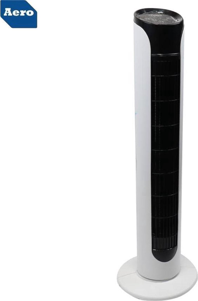Aero® Toren Ventilator 80CM | Super Stil - Met afstandsbediening | LED-TOUCH | Staand Torenventilator - Airconditioning - NEW 2022