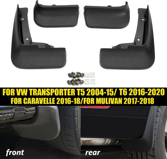 Lot De 2 Bavettes Garde-Boue Large | Pour Pick-up, SUV, Camionnette - Protection Anti-Éclaboussures, Installation Facile