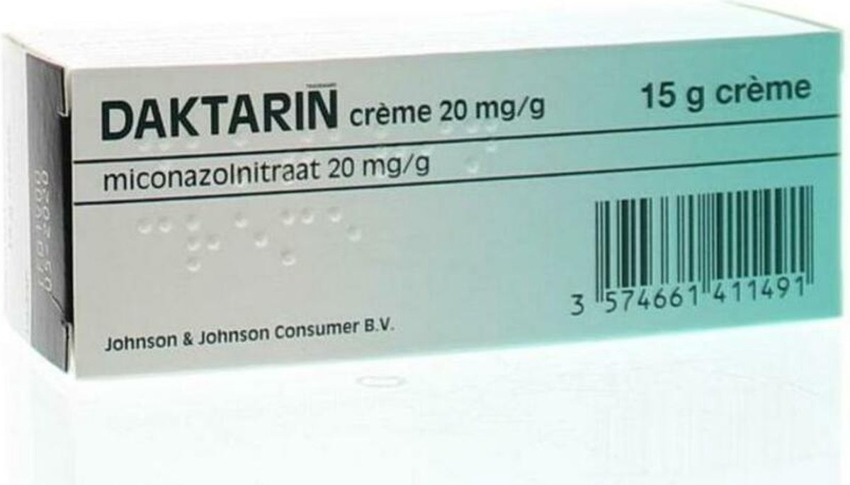 daktarin crema 20 mg uso tópico
