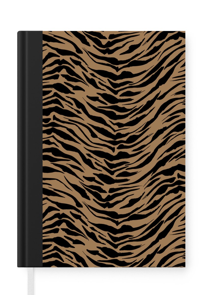 Carnet à couverture souple Tigre rayé (A5) main image 1