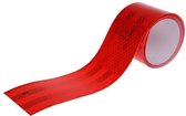 Tip-it - Reflecterende tape rood - Reflectie tape - Veiligheidsstickers - 2 meter