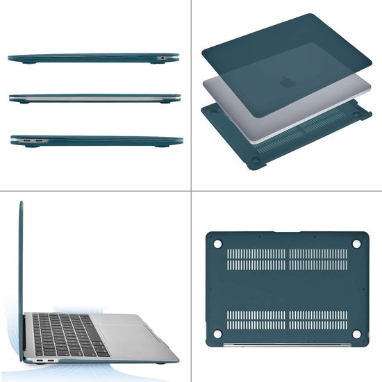Coque Macbook Air (2018 à 2022) - Macbook Air Cover 13 pouces - Vert  Emerald - 13,3