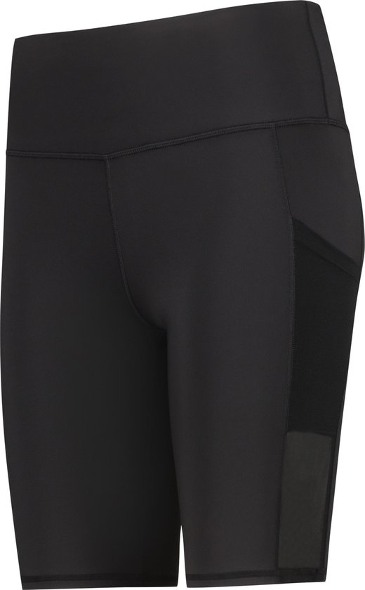 Hunkemöller Dames - Sport collectie - HKMX High waist shorts Oh My Squat - Zwart - maat S