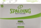 Spalding Feel Golfbal - Set van 15 Golfballen - Wit
