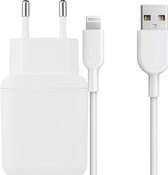 Chargeur Rapide iPhone + Câble Lightning USB avec Charge Quick 3.0 - Prise de Charge USB 3A + Câble iPhone avec Charge Fast pour Apple iPhone 7/8/SE/SE2/SE3/X/XR/ XS/XSMAX et iPad 5/6/7 /8 /9ème génération