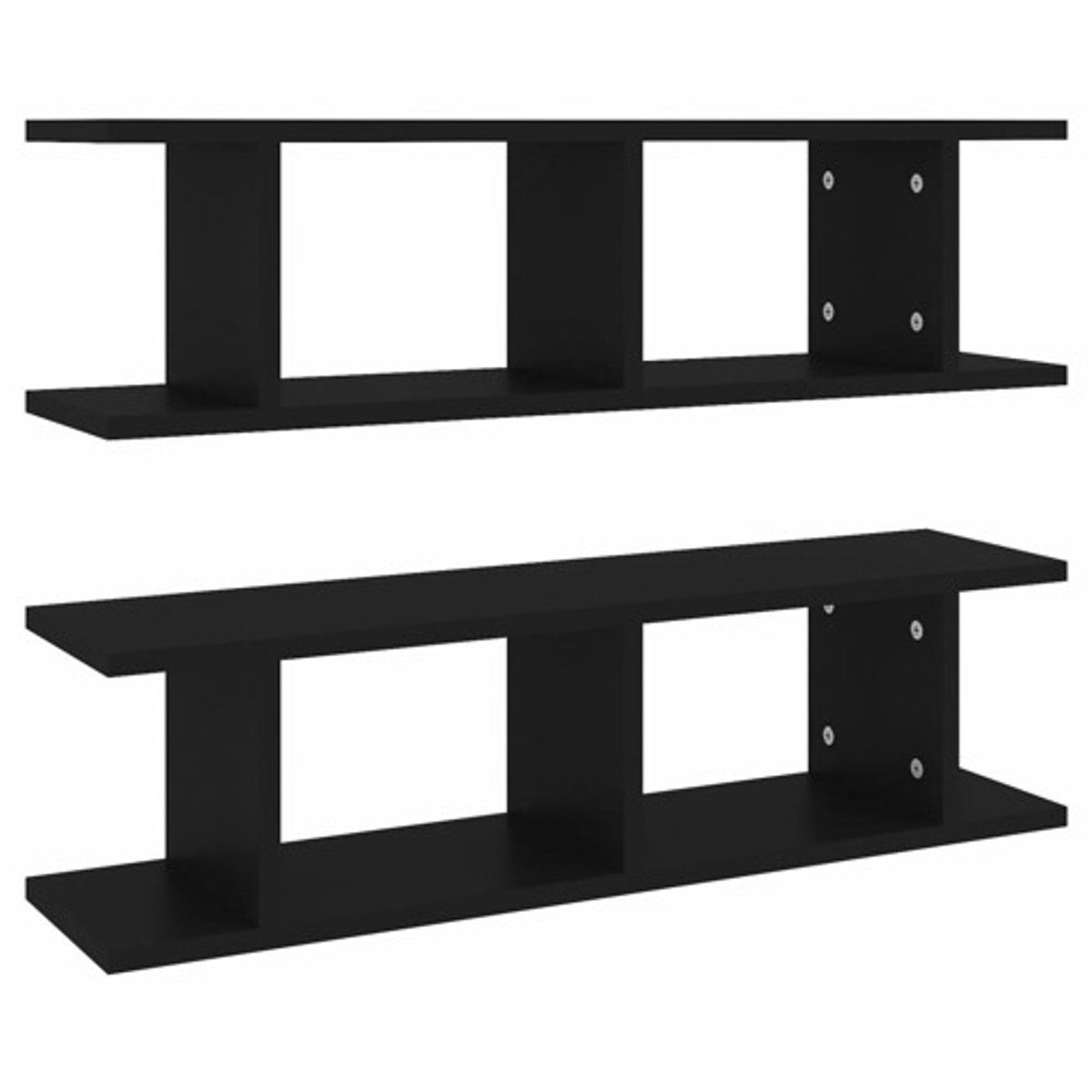 vidaXL Wandschap 85x16x52,5 cm bewerkt hout artisanaal eikenkleurig, zwevend schap, muurschap, muurplank, plank, wandplank, schap, zwevende schappen