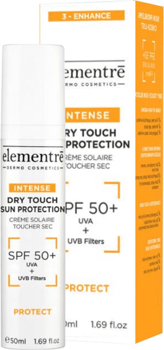Elementre SPF 50+ Sun Protection- uv-a en uv-b bescherming
