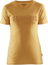 Blaklader Dames T-shirt 3D 3431-1042 - Honinggoud - L
