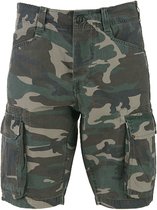 Korte broek - cargo - woodland - XL