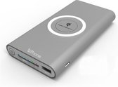 DrPhone PBX3 Powerbank 2 en 1 + Recharge sans fil - Batterie externe - 1x USB 2.0 2.1A - 10000 mAh avec indicateur de batterie - Grijs