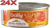 Almo Nature Dailymenu - Nourriture pour chat en conserve - Mousse Kip - 24x85gr