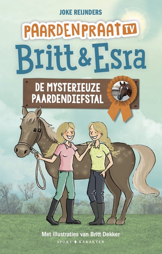 Paardenpraat tv Britt & Esra 3 - De mysterieuze paardendiefs ... - cover