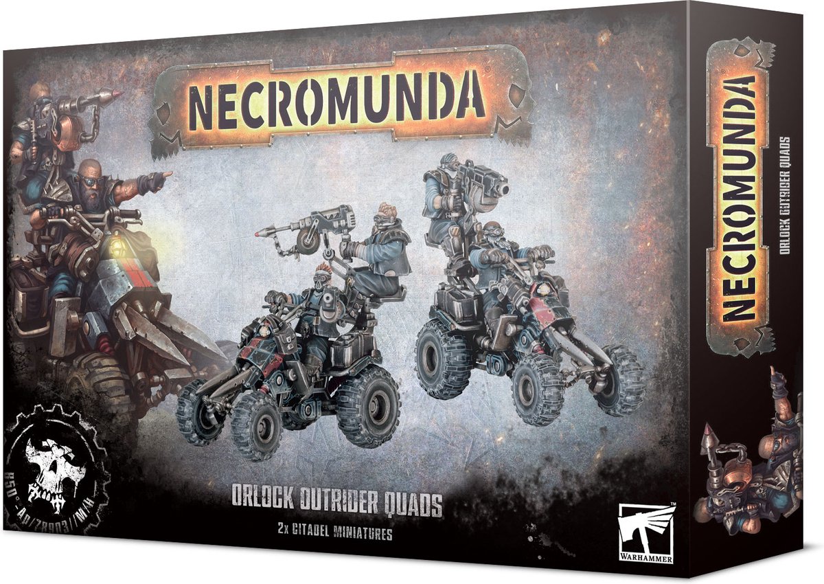 Necromunda Orlock Outrider Squad