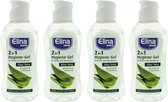 Elina 2 in 1 Hygiene-Gel Aloe Vera Handgel - 100ml - 4 pack