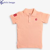 Comfort & Care Apparel | Kinder polo shirt | Peach | Maat 110