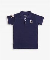 Comfort & Care Apparel | Kinder polo shirt | Blauw wit | Baby | Maat 92