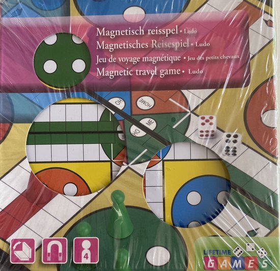 Boek: Magnetisch reisspel - Ludo - Lifetime games, geschreven door Lifetime games