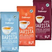 Dallmayr Home Barista Sample Pack - grains de café - 3 x 1 kilo