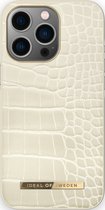 iDeal Of Sweden Atelier Case Introductory iPhone 13 Pro Cream Beige Croco - Recycled