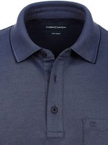 Poloshirt Met Borstzakje 3 Knoops Blauw Casa Moda - L