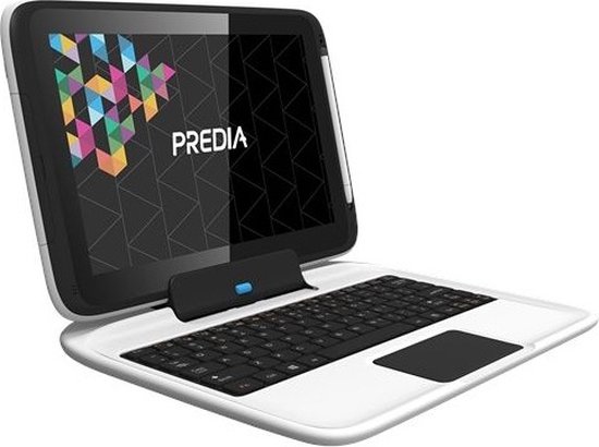Predia Go 1 White | 10.1 inch - Touch | Intel Z3735F (Quad Core) 32GB 3MMC | Windows 10 Home