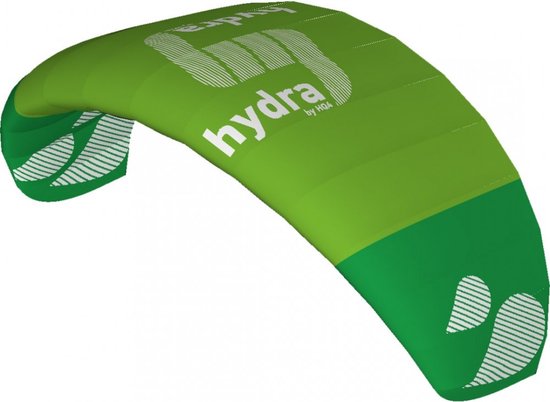 Foto: Hq4 hydra 350 kitesurf trainer kite compleet 3 lijns control bar 