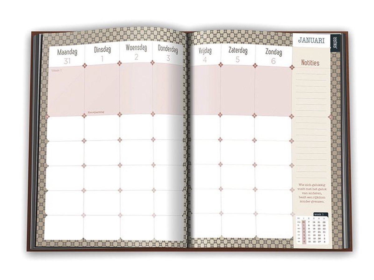 Piens Planner 2023 Turquoise
