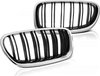 Grill BMW F10 / F11 10-16 CHROOM GLANZEND ZWART SPORT OPTIEK