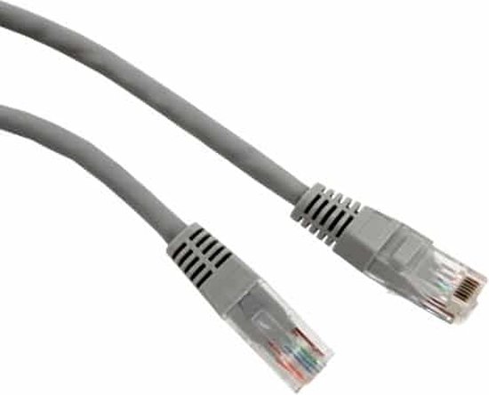 Danicom Base Link Cat6 patchkabel / internetkabel 7m Grijs - netwerkkabel