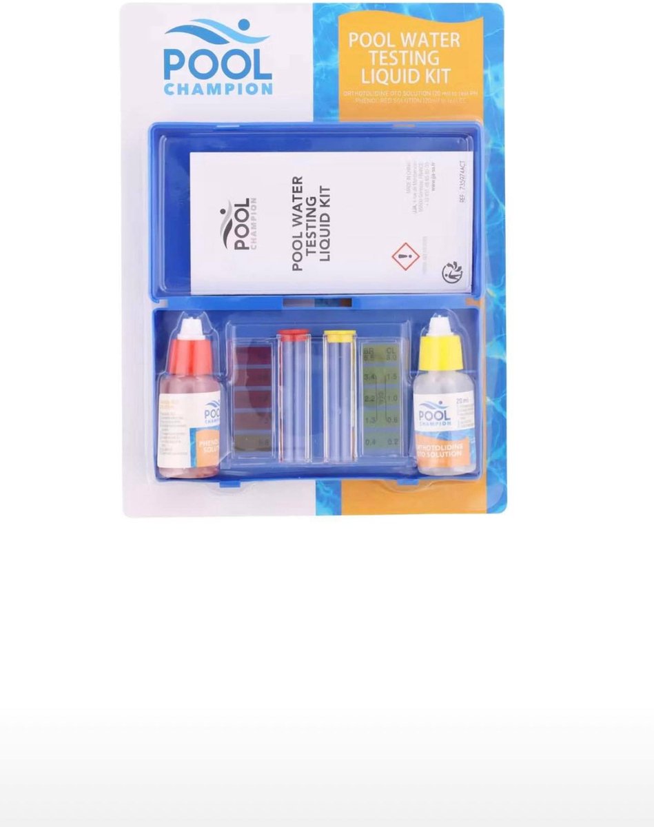 Zwembad kit Test kit chloor Zwembad tester pH bepaling Zwembad