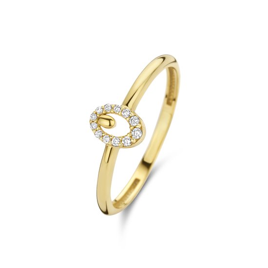 Beloro Monte Napoleone Dames Ring 9 karaat - Goud - 16.00 mm / maat 50