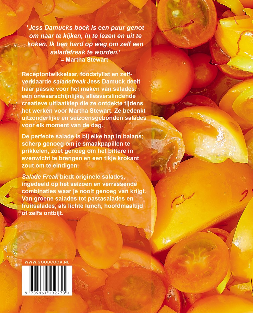 Salade Freak - back cover