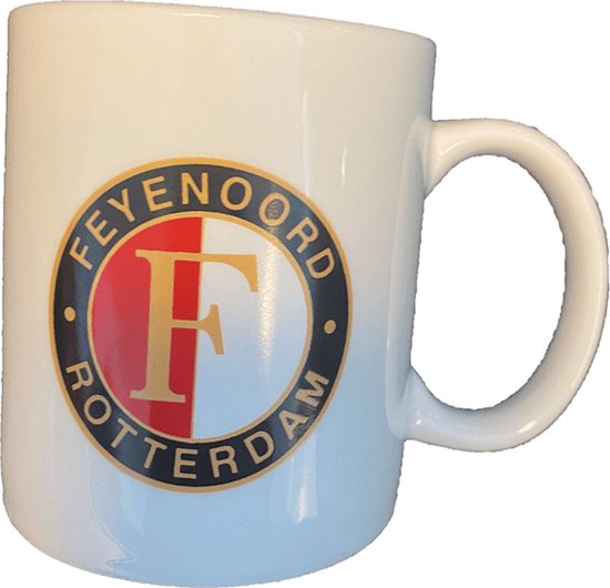 Feyenoord Mok Logo, wit