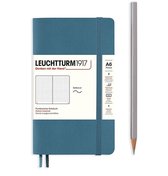 Leuchtturm1917 A6 Pocket Notitieboek dotted Softcover Stone Blue