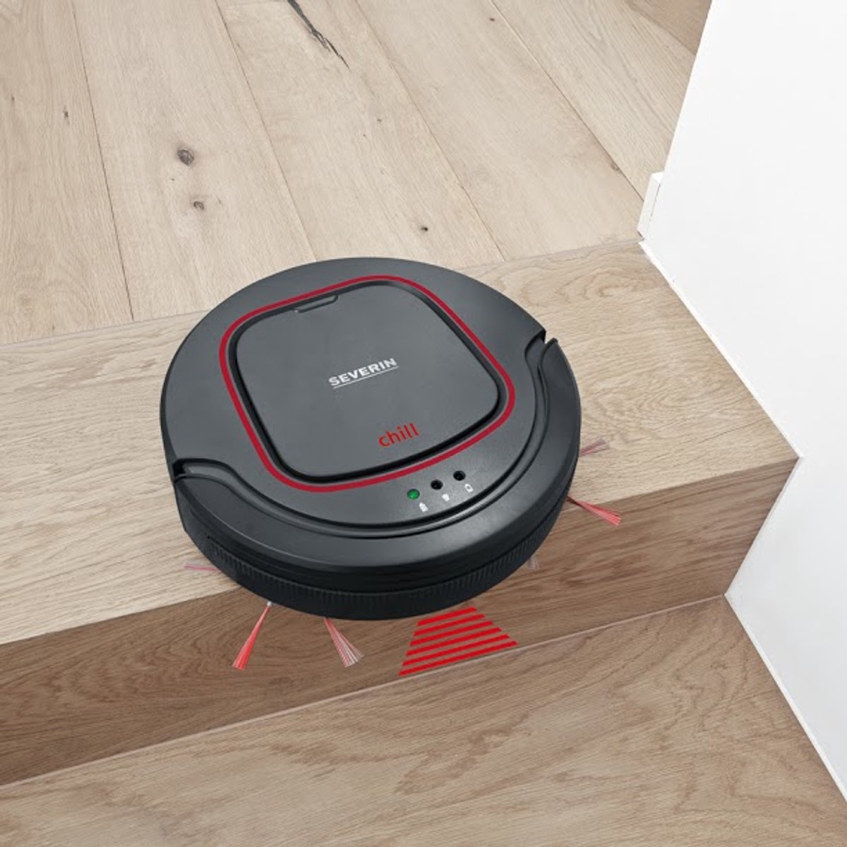 Severin RB 7025 Robotstofzuiger Platinagrijs - afbeelding 3